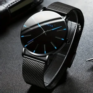 Reloj de Cuarzo para Hombre Estilo Vanguardia