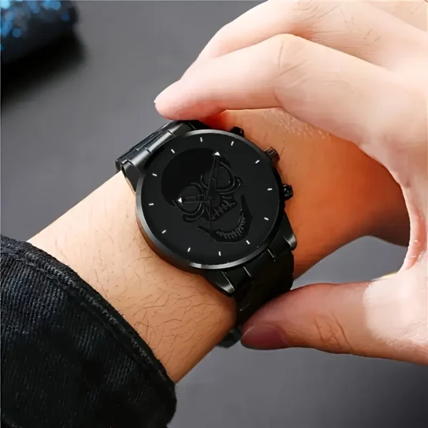 Reloj de Calavera de Cuarzo