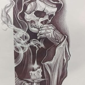 Tatuaje Calabera Modelo 2
