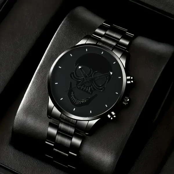 Reloj de Calavera de Cuarzo